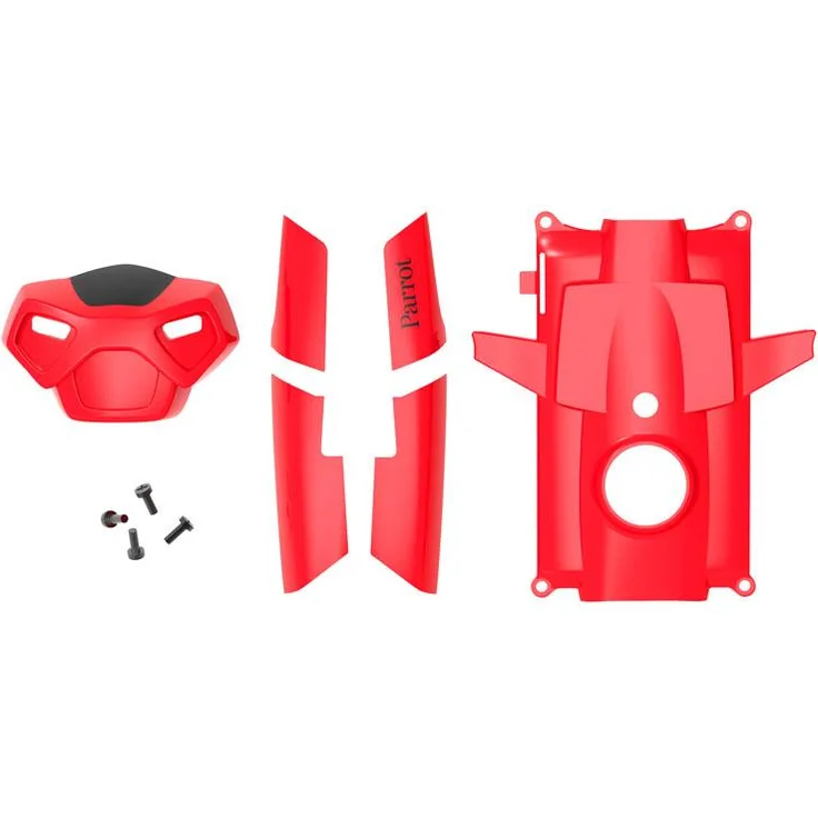 Parrot Originalzubehör Minidrones Rolling Spider Verkleidung mit Schrauben rot