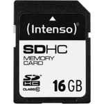 Intenso SDHC 16GB Class 10 Speicherkarte blau