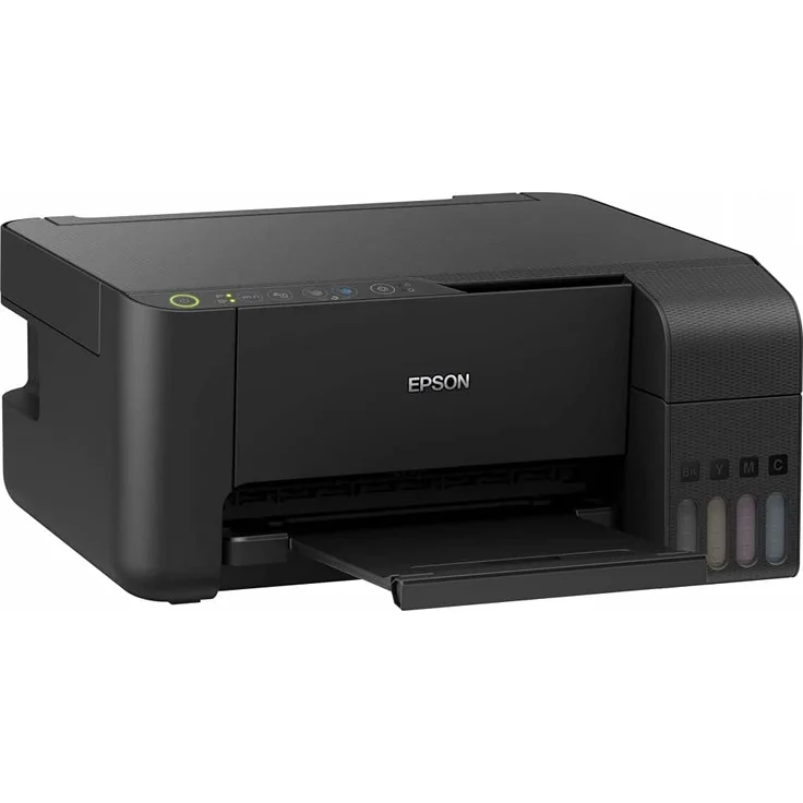 Epson EcoTank ET-2715 (3-in-1) Multifunktionsdrucker - Farbe, Druckgeschwindigkeit: 10 s/w, 5 Farbe, Auflösung: 5760 x 1440, WLAN, Mobile Print, Wi-Fi Direct (C11CG86417) – Bild 4