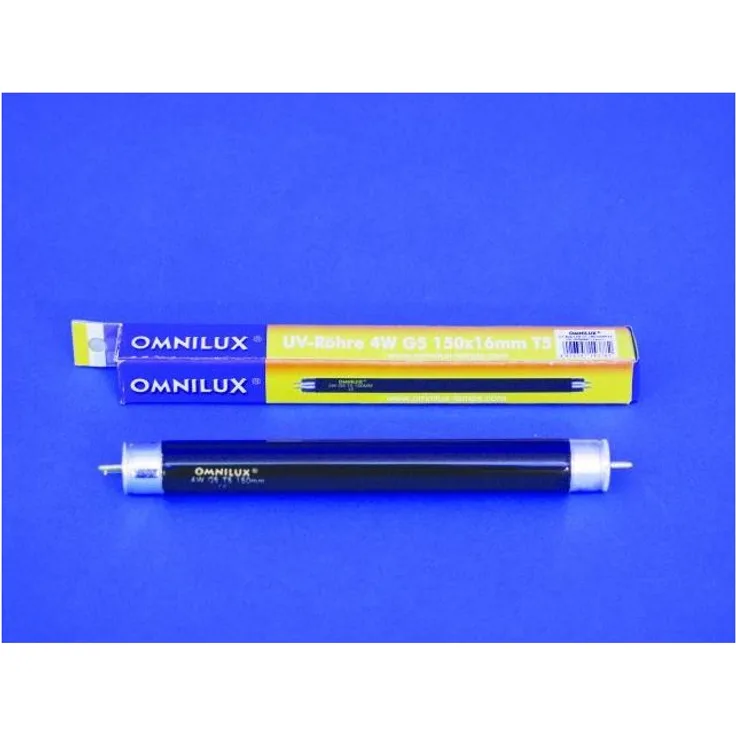 OMNILUX UV-Röhre 4 Watt für G5 Fassung 136x16mm T5