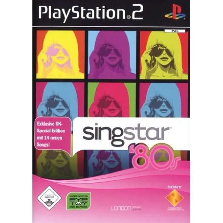 Singstar 80s (UK-Version!) (PS2)