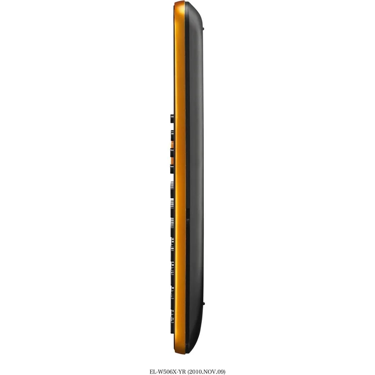 Sharp ELW531XG-YR Wissenschaftlicher Schulrechner (4-zeilige Anzeige, 335 Funktionen, D.A.L.-Eingabe) orange-schwarz – Bild 2