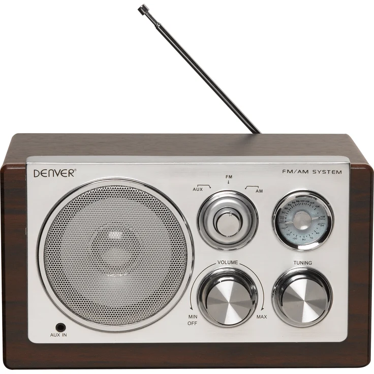 Denver TR-61 Smart Design AM-FM Radio schwarz