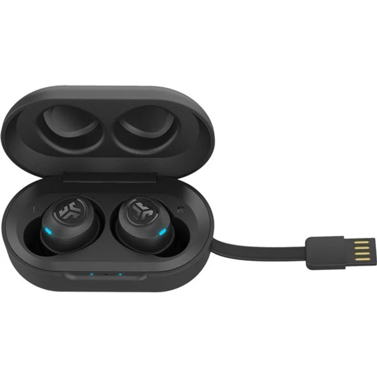 JLab JBuds Air In-Ear Kopfhörer, mit Bluetooth, schwarz – Bild 3