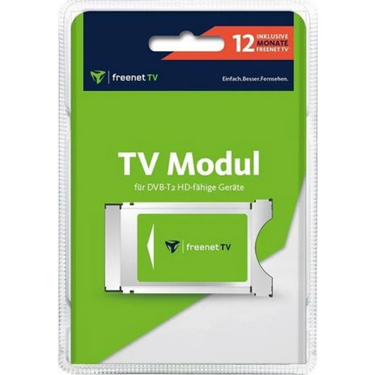 freenet TV CI+ TV Modul DVB-T2 HD mit 12 Monate gratis Guthaben – Bild 1
