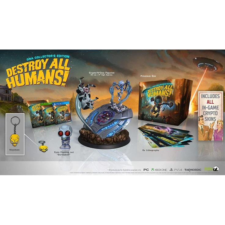 Destroy All Humans! - DNA Collector's Edition (PS4) - Preisvergleich – Bild 2