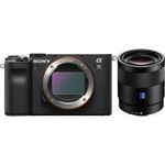 Sony Alpha 7C Vollformat-Systemkamera schwarz + SEL Sony Sonnar T* FE 55mm F1,8
