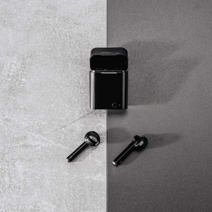 4smarts TWS 2 In-Ear Kopfhörer, mit Bluetooth, Mikrofon, schwarz – Bild 6