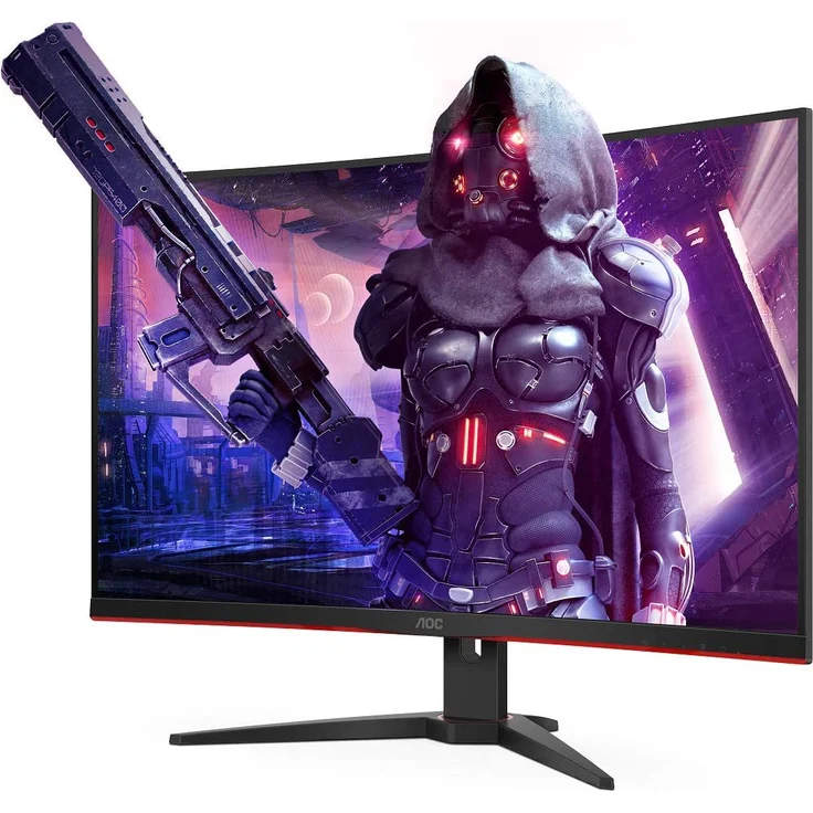AOC C32G2AE/BK - 31,5 Zoll, Full HD (1920 x 1080), VA-Panel, 165Hz, 1ms, 250cd/m² (C32G2AE/BK) – Bild 7