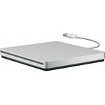 Apple MD564ZM-A USB SuperDrive externer DVD-Brenner (8X DVDA±R DL- 6X DVDA±R DL - 6X DVDA±RW- 24x CD-R - 16x CD-RW)
