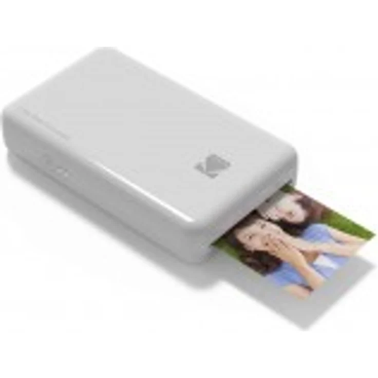 Kodak Mini 2 HD Wireless Mobile Instant Fotodrucker w - 4 Pass patentierte Drucktechnologie (Weiß) - Kompatibel mit iOS & Android Geräte - Echte Tinte in Einem Instant – Bild 1