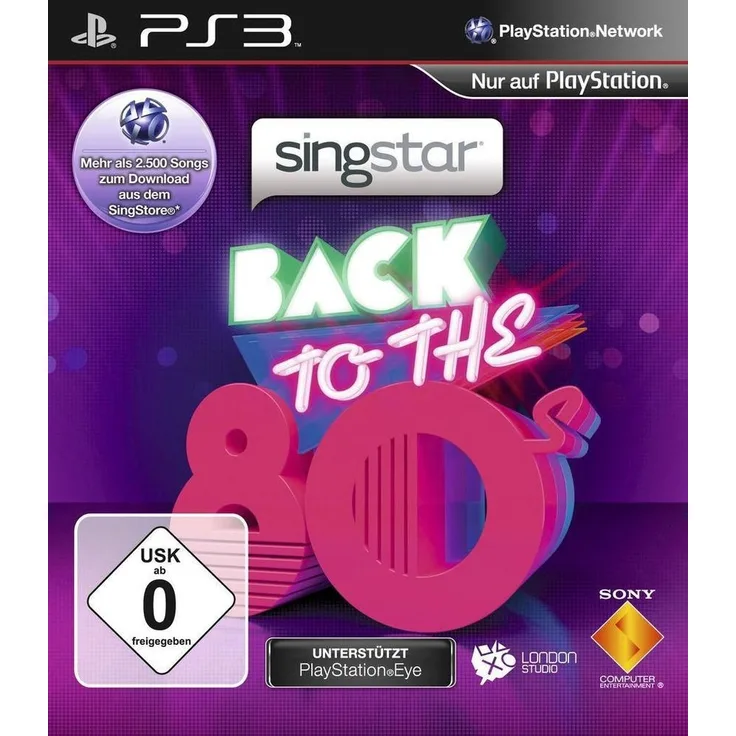 SingStar - Back to the 80s (PS3)