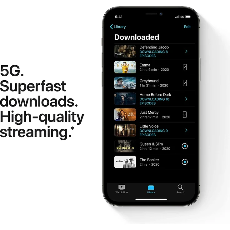 Apple iPhone 12 Pro Max 5G Smartphone 17,02cm (6,7 Zoll) OLED-Display, 512GB interner Speicher, Dual-SIM, Graphite – Bild 4