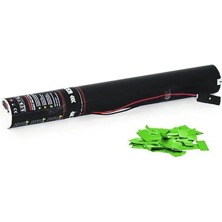 TCM FX Konfetti-Ladung elektrisch 50cm, hellgrün