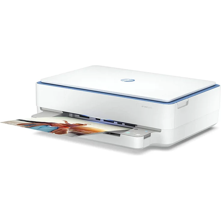 HP Envy 6010 (3-in-1) Multifunktionsdrucker - (Thermal Inkjet) Farbe, Druckgeschwindigkeit: 10 s/w, 7 Farbe, Auflösung: 1200 x 1200, USB, WLAN, AirPrint, Instant Ink (5SE20B) – Bild 2