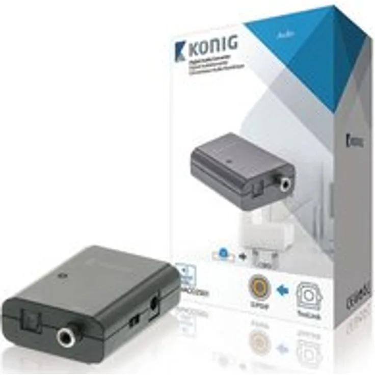 König KNACO2501 Digitaler Audio-Konverter