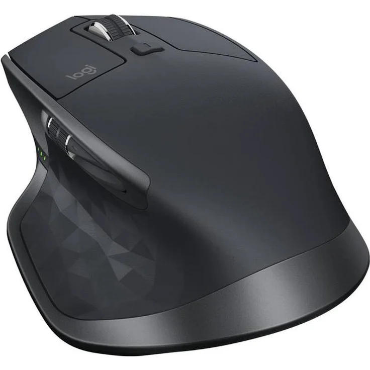 Logitech MX Master 2S Kabellose Maus, Bluetooth und 2.4GHz Verbindung via Unifying USB-Empfänger, 4000 DPI Sensor, Wiederaufladbarer Akku, Multi-Device, 7 Tasten, PC-Mac-iPadOS - graphit-schwarz – Bild 3