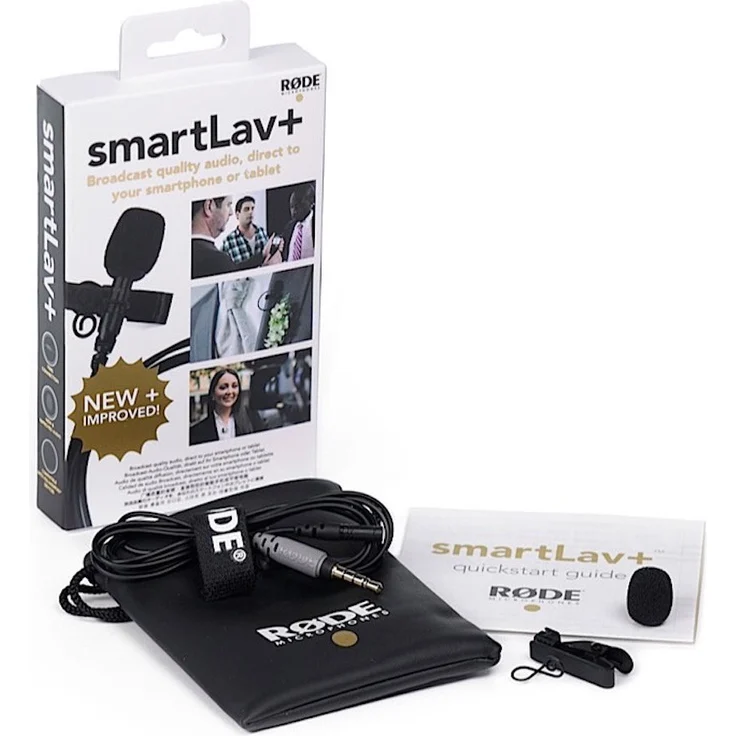 Rode smartLav+ Lavalier-Mikrofon für Smartphone-Tablet – Bild 1