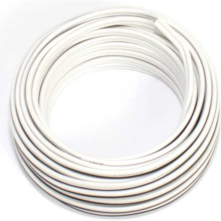 Lautsprecherkabel 2x0,50mm2 - 10m - weiss - CCA - Audiokabel - Boxenkabel