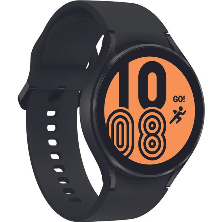 Samsung Galaxy Watch4 Bluetooth Smartwatch Unisex, 44mm, Aluminiumgehäuse, Black – Bild 1