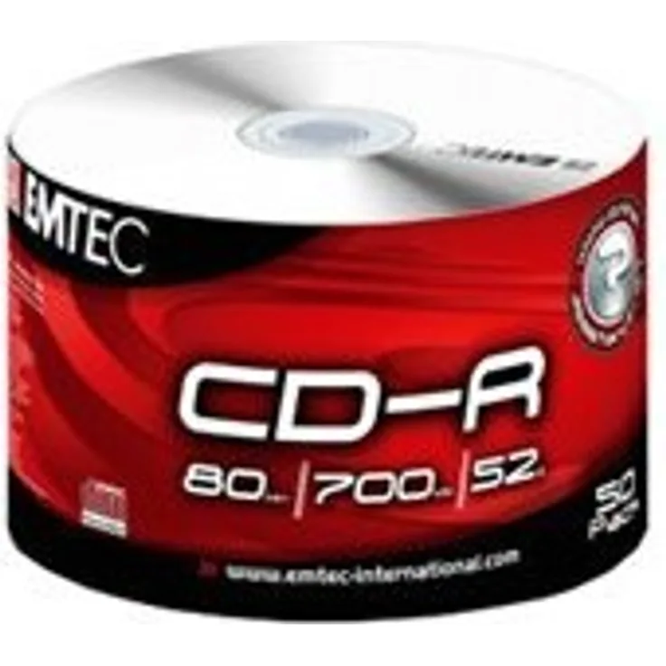 EMTEC (BASF) CD-R 80min/700MB, 50er Spindel