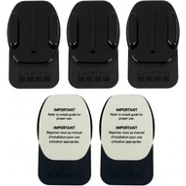 GoPro Halterung (3 x abnehmbare Instrument, 2 x Ersatz-Klebestreifen)