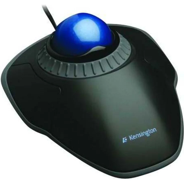 Kensington Orbit Maus, Kabellose mobile und kompakte ergo. Trackball-Maus, für Mac und Windows mit Touch-Scrolling und opt.Tracking, f. Rechts- und Linkshänder, ideal fürs Home Office, blau, K72337EU – Bild 2
