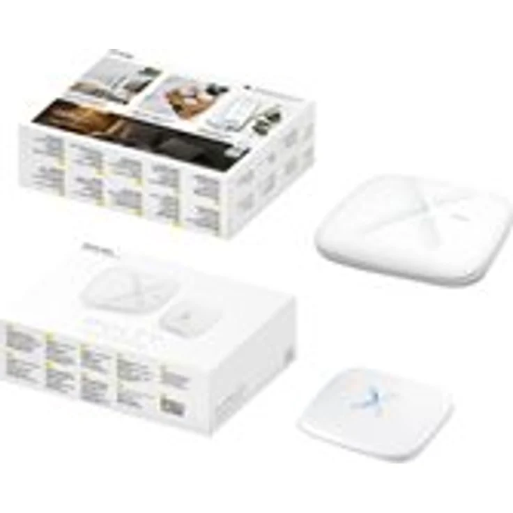 Zyxel Multy X WSQ50 - WLAN-System (2 Router) - bis zu 418 m² - Netz - GigE - 802.11a/b/g/n/ac, Bluetooth 4.1 LE - Tri-Band - Preisvergleich – Bild 1