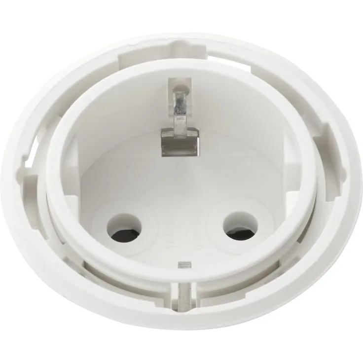 EVOline One Steckdose weiß DM 59 mm