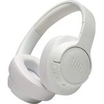 JBL Tune 750BTNC Over-Ear-Kopfhörer mit Bluetooth, Mikrofon, Noise Cancelling, weiß
