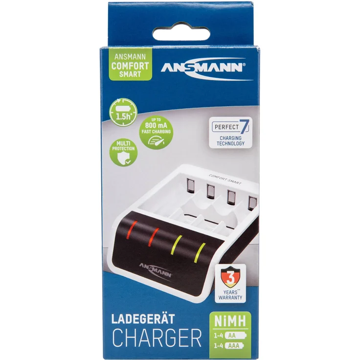Ansmann Comfort Smart Rundzellen-Ladegerät NiMH Micro (AAA), Mignon (AA) – Bild 11