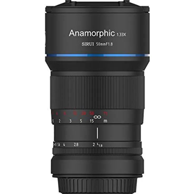 Sirui 50 mm / F 1.8 1.33X ANAMORPHIC LENS