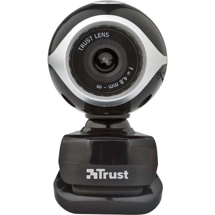 Trust Exis Webcam - Web-Kamera - Farbe - 640 x 480 - Audio - USB2.0 (17003) – Bild 1