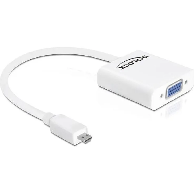 DeLock HDMI-Adapter (HDMI-Micro D Stecker - VGA Buchse)