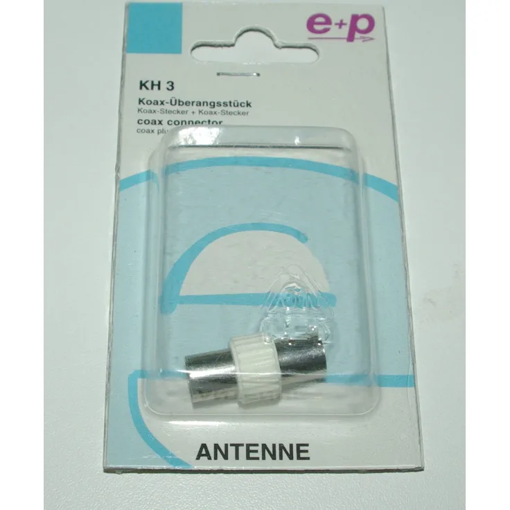 E + P KH 3 Koax Stecker