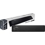 MSI Vigor WR01 OJ0-XXXXXX1-000 Tastatur-Handgelenkauflage aus Memory-Schaum, weiche Lycra-Oberfläche, ergonomisch und antibakteriell, rutschfeste Unterseite, perfekt für Lange Gaming-Sessions