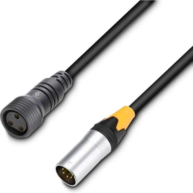 Cameo DMX 5 AD IN IP65 - DMX-Adapter IN LED IP-Par, 5-Pin, 1,0m