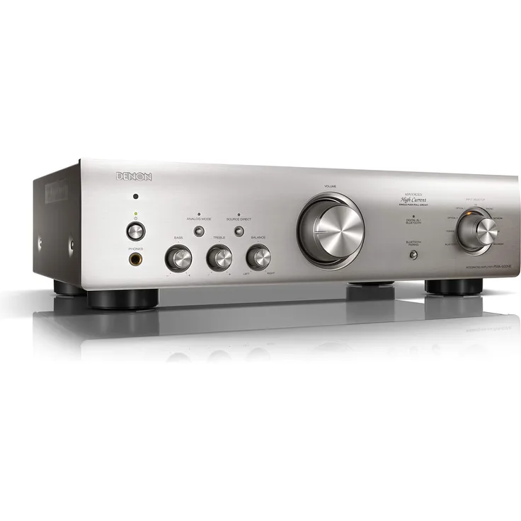Denon PMA-600NE Vollverstärker mit 70W pro Kanal und Bluetooth, silber