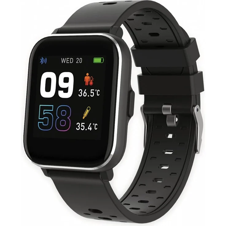 Denver SW-164 Fitness-Tracker Unisex, Einheitsgröße, Schwarz – Bild 1