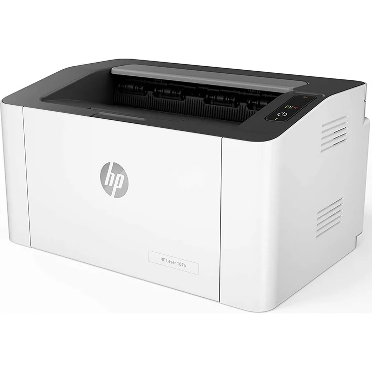 HP Laser 107a - Laserdrucker, Mono, Auflösung: 1200 x 1200 dpi, Druckgeschwindigkeit (S/W): 21 S/min, Papierzufuhr: 160 Blatt (4ZB77A) – Bild 3
