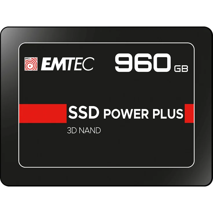 EMTEC X150 Power Plus 3D NAND - Solid-State-Disk - 960 GB - intern - 2.5 Zoll (6.4 cm) - SATA 6Gb/s (ECSSD960GX150) – Bild 4