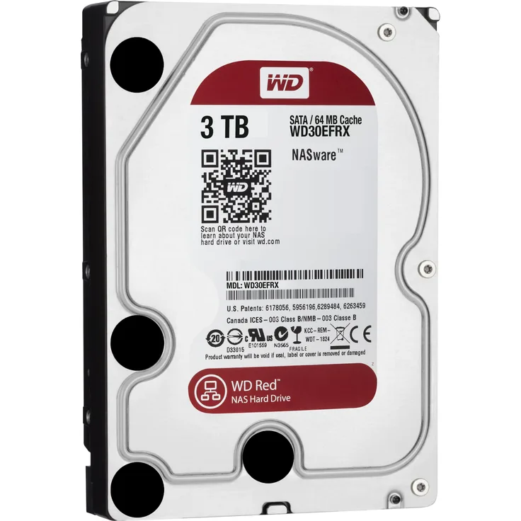 Western Digital WD30EFRX NAS-System
