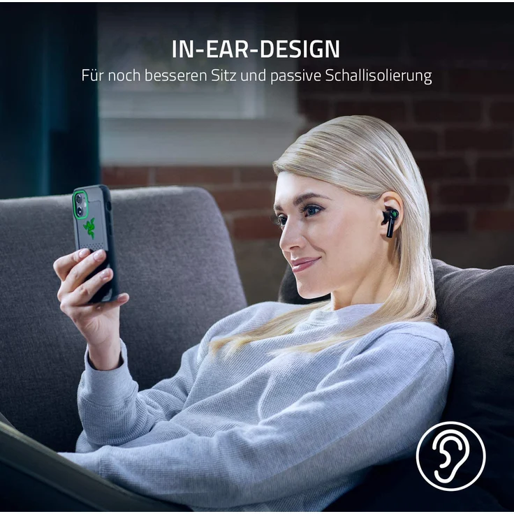 Razer Hammerhead True Wireless Pro True Wireless In-Ear-Kopfhörer schwarz – Bild 11