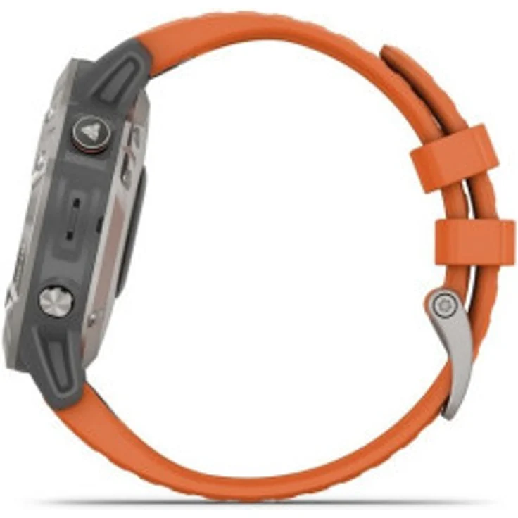 Garmin fēnix 6 Pro Sapphire Smartwatch GPS 47mm Orange – Bild 3