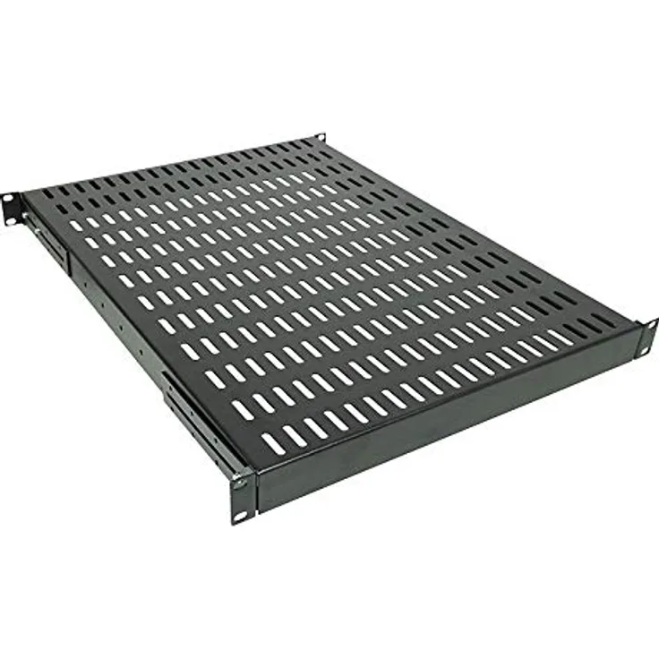 LogiLight 19 Zoll Schwerlast Fachboden (T-800 mm), schwarz