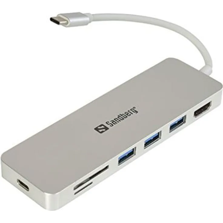 Sandberg 136-11 USB-C Dock silber