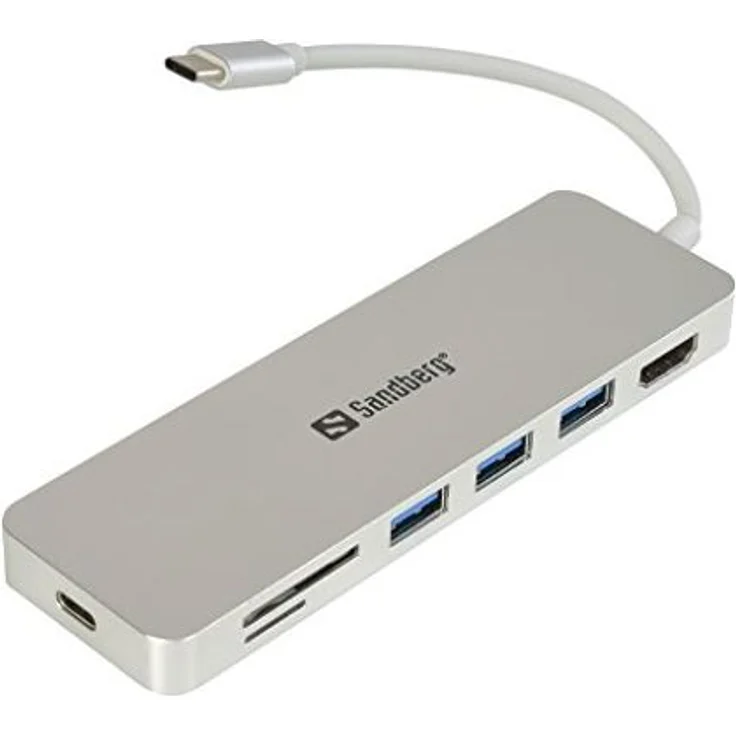 Sandberg 136-11 USB-C Dock silber