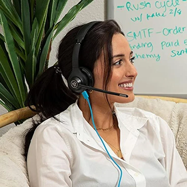 JLAB GO Work On-Ear-Headset Schwarz – Bild 5