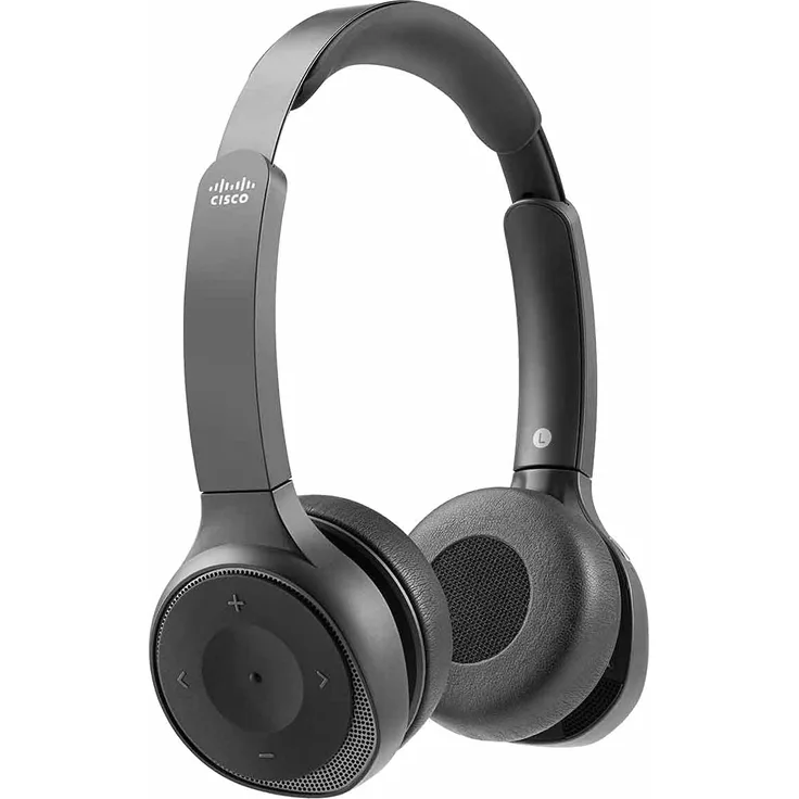Cisco 730 WIRELESS DUAL On-Ear-Kopfhörer, mit Bluetooth, Mikrofon, schwarz