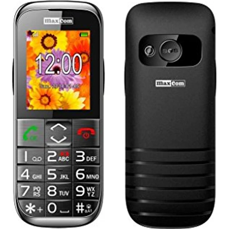 MaxCom MM720 Block-Handy Schwarz – Bild 3